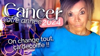 2024 Pour les Cancers ♋️  On change tout  💥💥 Uranus vous décoiffe  💫💨💨 [upl. by Kahcztiy877]