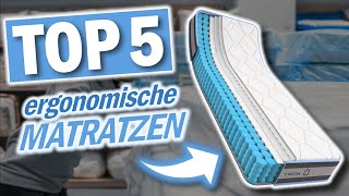 Top 5 ERGONOMISCHEN MATRATZEN  Top 5 ergonomische Matratzen 2024 [upl. by Fassold]