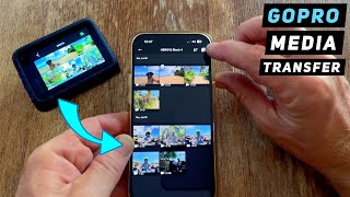 GoPro How to Transfer Your Photos and Videos to Phone GoPro Tip 717  MicBergsma [upl. by Aketahs]