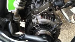 How To Remove Alternator on Toyota Corolla AE92 [upl. by Antoine]