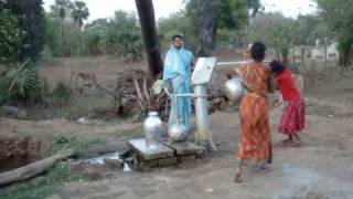 From open well to a bore well with hand pump a journey [upl. by Evvy]