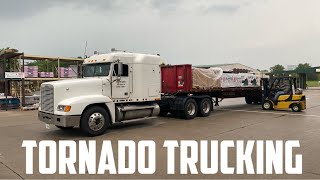 Trucking Straight Toward A Tornado Owner Operator Trucking [upl. by Akaya545]