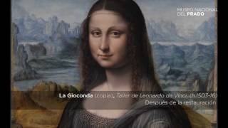 Obras comentadas La Gioconda Taller de Leonardo da Vinci [upl. by Chretien421]