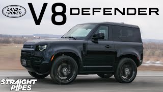 CUTE 2023 Land Rover Defender 90 V8 Review [upl. by Magnuson]