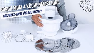 Bosch MUM 4 Küchenmaschine im Test 2023  Das MustHave für Ihre Küche [upl. by Reichert]