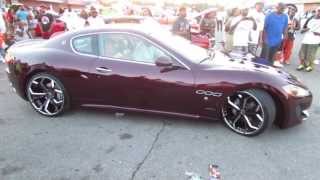 HOTCARSTV Southern Heritage Classic Car Show  Root Beer Maserati [upl. by Pat]