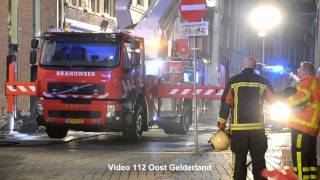 Zeer grote brand in historische binnenstad Zutphen [upl. by Lalage]