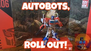 Maximals Autobots Roll Out  ROTB Optimus Prime [upl. by Artus]