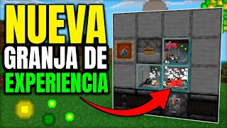 NUEVA GRANJA de Experiencia INFINITA en Minecraft 121 😉 BEDROCK [upl. by Cynth]