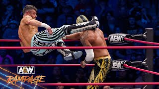 Matt Sydal vs CMLL’s Magnus for a spot in Revolution’s All Star 8Man Scramble  3124 AEW Rampage [upl. by Rubie]