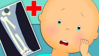 Caillou Breaks a Bone  Caillou Compilations [upl. by Mundford199]