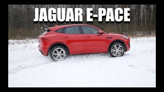 Jaguar EPace ENG  Test Drive and Review [upl. by Nabala]