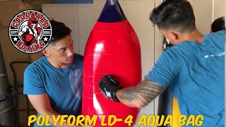 Polyform Aqua Punching Bag LD4 REVIEW THE BEST AQUA BAG FOR ALL STRIKES [upl. by Gnilrac]