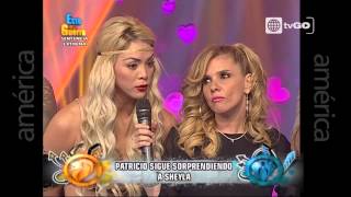 Sheyla Rojas y Patricio Parodi Prefiero estar sola y tranquila  Esto es Guerra  13082015 [upl. by Ycal]