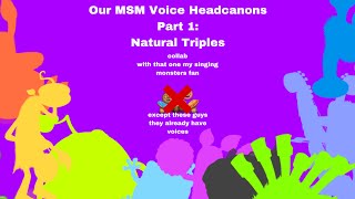 Our Msm Voice Headcanons Part 1 Natural Triples [upl. by Reyaht]