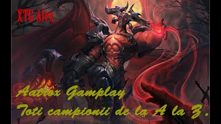 AATROX TREBUIE SA FIE OPRIT CAMPIONII DE LA AZ IN RANKED [upl. by Ahsiekahs158]