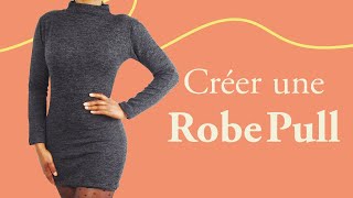 DIY Créer une robe pull [upl. by Reldnahc]