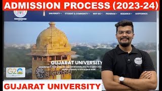 How to Fill Admission Form in Gujarat University BCOM  BBA  BCA  BSC  BA  MSCIT  UGT [upl. by Felic400]