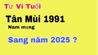 Tử vi tuổi Tân Mùi 1991 nam mạng sang năm 2025 có ổn không [upl. by Kelby]