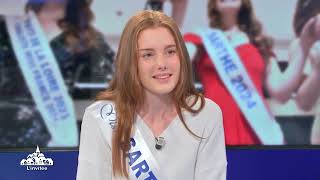 Plus Belle ma Sarthe  Entretien avec Maëlle Rouzier miss Sarthe 23042024  Partie 3 [upl. by Orenid]