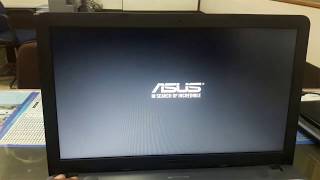 How to boot Asus Labtop X541U from USB drive or CDROM [upl. by Nett]