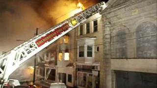 GIRARDVILLE ROWHOME FIRE VIDEO 2 23 2011 [upl. by Charlean357]