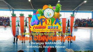 PINYA FESTIVAL 2022 Bataraza  Bataraza National High School  Tribu Pinyanayon 2nd Judging Area [upl. by Nauqad]