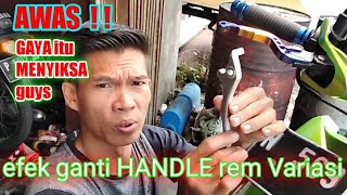 penyebab REM CAKRAM MOTOR SERET dan PANAS setelah penggantian HANDLE REM trick agm [upl. by Odnanreh]