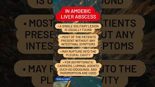 In Amoebic liver abscess [upl. by Imogen]