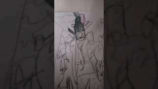 drawing titan tv man 77 part 4 skibiditoilet [upl. by Oinotla]