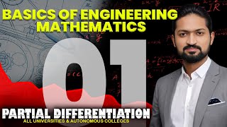 Partial Differentaition 01  Basics of Engg Mathematics  All Universities amp Autonomous Colleges [upl. by Elleirbag928]