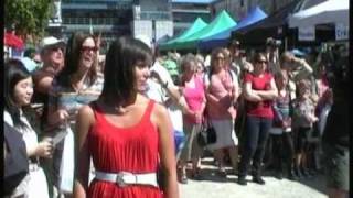 Flash opera in Wanganui River Market 08 Jan 2011 [upl. by Herries474]