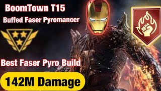 OUTRIDERS  T15 Gold  Pyromancer New Buffed Faserbeam Build  Boomtown  Become Ironman [upl. by Larrej893]