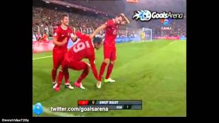 Türkei  Estland 30 WM 2014 Qualifikation 110912 Türkiye vs Estonya  tüm hedefler [upl. by Ahsyak]