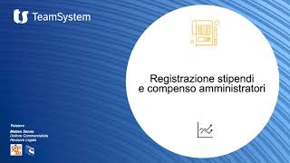 Corso di Contabilità Video 13 Registrazione Stipendi e Compensi Amministratori [upl. by Revlis481]