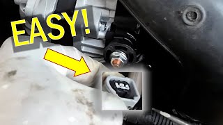 How To Release Pesky Corolla Alternator Electrical Connector EASY [upl. by Raffin464]