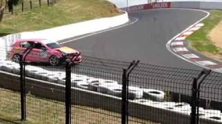 Holden Astra Crash Bathurst 12 Hour [upl. by Rice224]