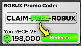 This SECRET Promo Code Gives FREE ROBUX Roblox March 2024 [upl. by Inavihs]