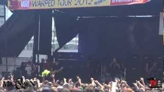 Of Mice amp Men  Live FULL SET Vans Warped Tour 2012 in San Francisco CA [upl. by Llenreb]