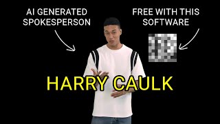 Make Realistic AI Spokespersons for Free With Hand Movements [upl. by Aetnuahs]