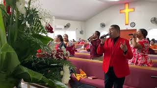 Fa’amanatuga Communion song  “O le Alofa o le Atua” [upl. by Ratep]