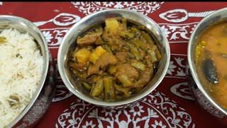 Hyderabadi special lunch bagara khana phali baigan ka dalcha recipe in urdu [upl. by Notlek453]