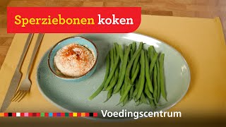 Sperziebonen koken  Kook mee met Maryam [upl. by Thurmann]