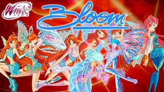 Winx Club  Bloom Enchantix Full Transformation  Fairy Dust [upl. by Nayllij854]