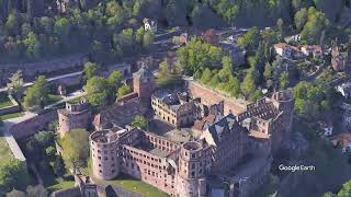 Heidelberg Castle Germany beatiful world castle viral travel beautifuldestinations google [upl. by Alyakam527]