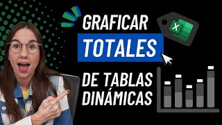 📊 Gráficar TOTALES de una TABLA DINÁMICA en EXCEL  Ej Columnas Apiladas [upl. by Ynelram63]