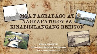 AP Q2 MOD 2 Pagbabagong Nagaganap at Nagpapatuloy sa Kinabibilangang Rehiyon [upl. by Mcwherter]