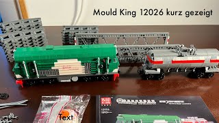 Mould King Train 12026 kurz gezeigt [upl. by Scibert]