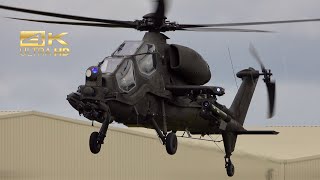 4K AgustaWestland AW129CBT Mangusta Italian Army flying Display at RAF Fairford RIAT AirShow 2023 [upl. by Sinnelg65]