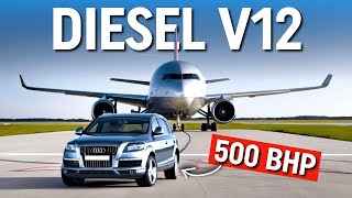 When Audi Put a 60 litre 500bhp V12 Diesel in a Q7 [upl. by Madai581]